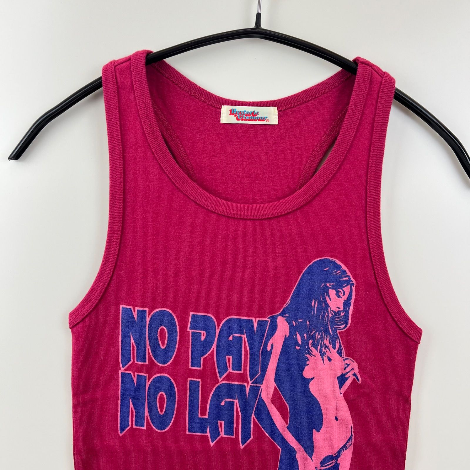 Hysteric Glamour 00s y2k lady print tanktop 2CR-2740