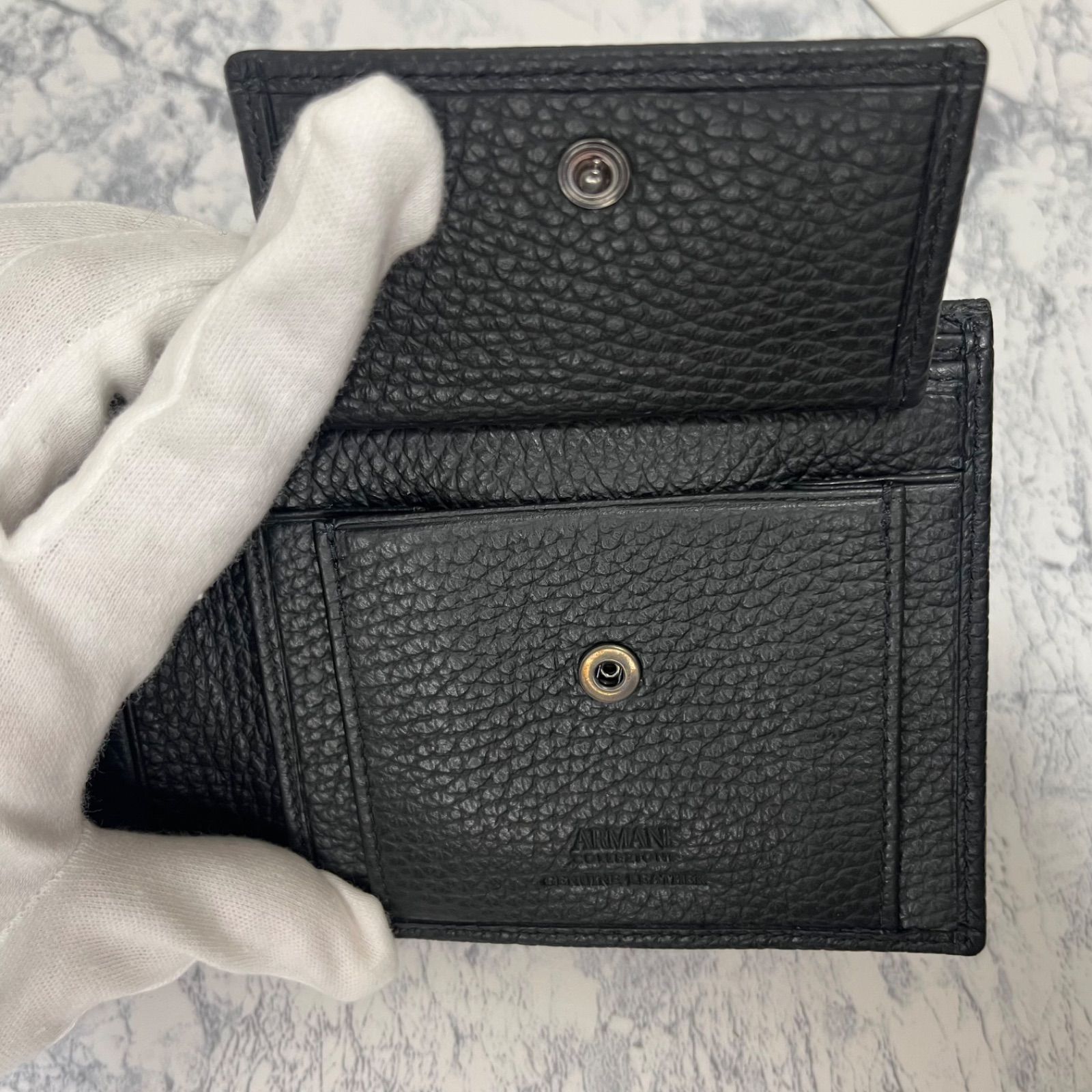 新品・未使用】ARMANI COLLEZIONI アルマーニ 折りたたみ財布 - メルカリ 