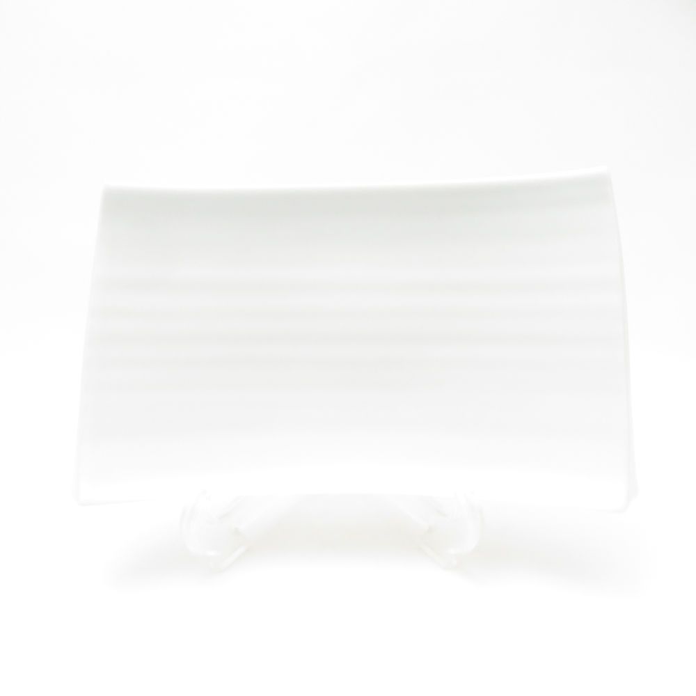 ♥ Satoshi Takaku 高久敏士 長方形皿 20cmプレート 中皿 白磁 SC9237F2