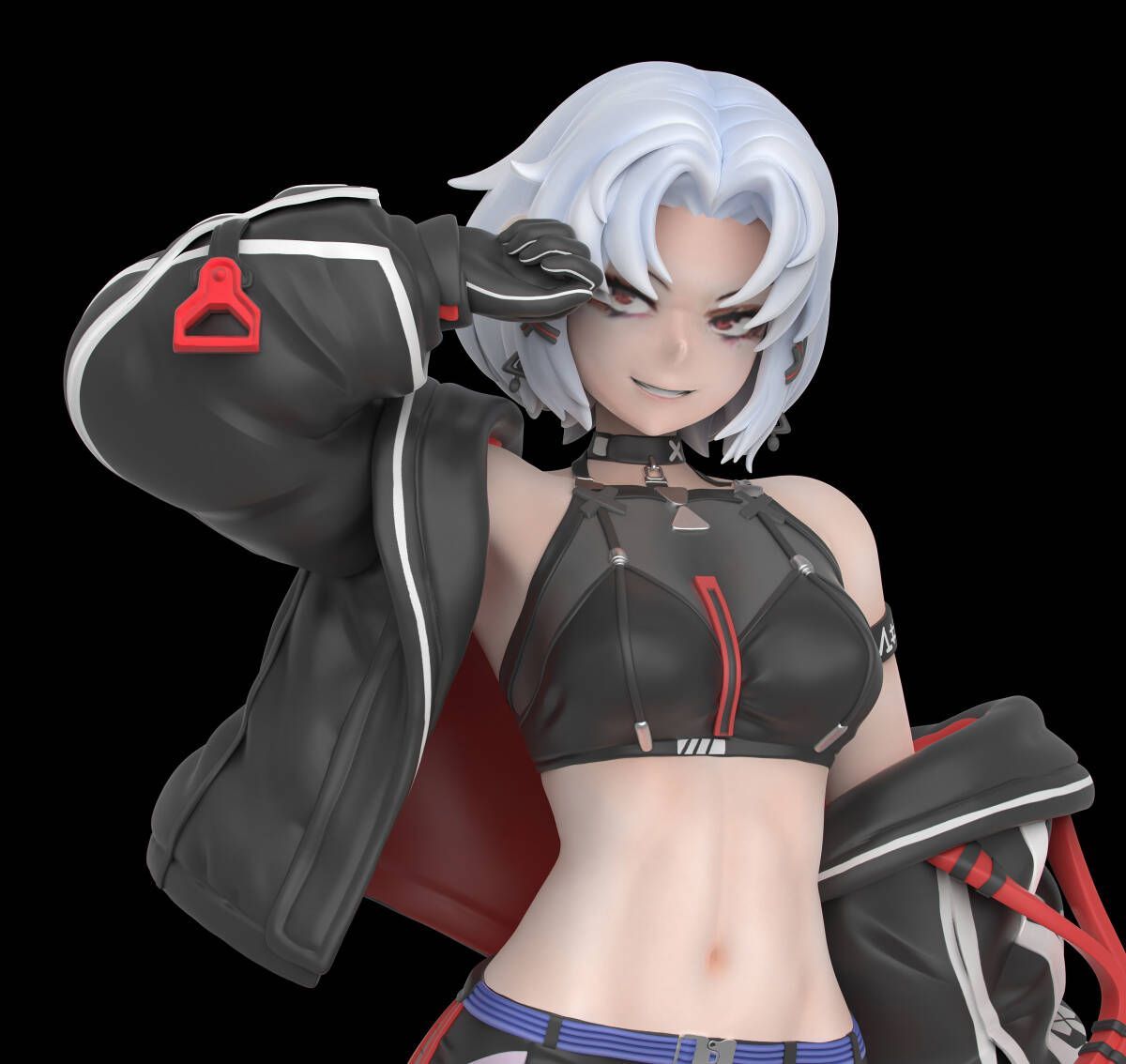 【返品不可】 ガレージキット 勝利の女神：NIKKE ドレイク：ヴィランレーサー ゲームキャラクター