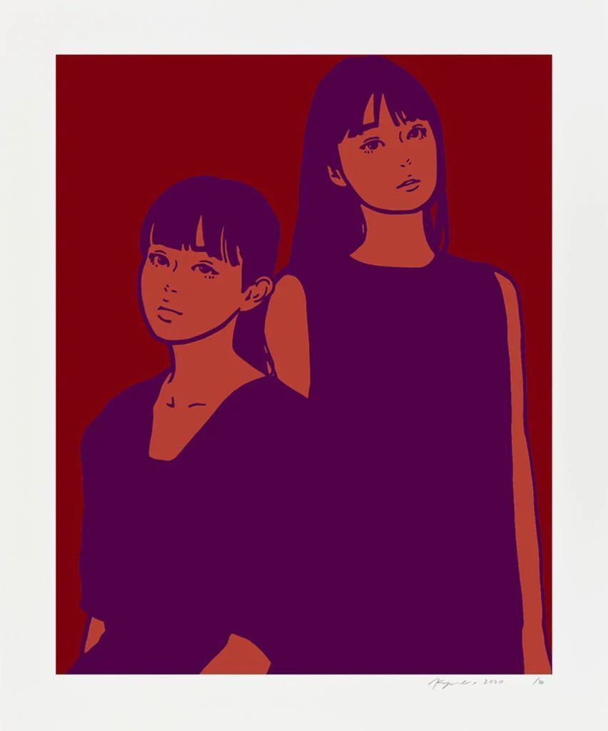 KYNE 版画 Untitled :E KYNE(キネ) 版画 Untitled：E - メルカリ