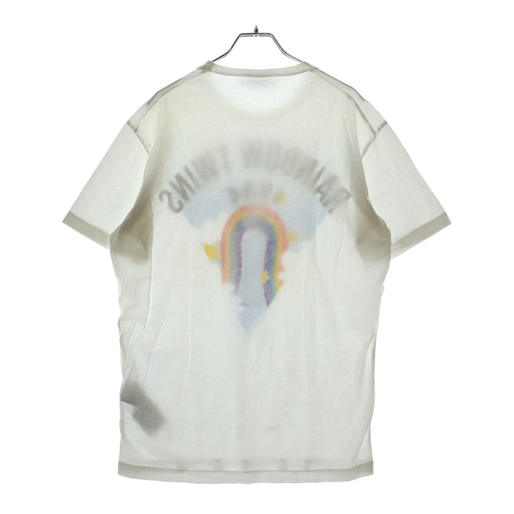 Dsquared2 クルーネック ロゴ Tシャツ キュートなウサギ POP DSQUARED2 (ディースクエアード) プリント クルーネック 半袖 T