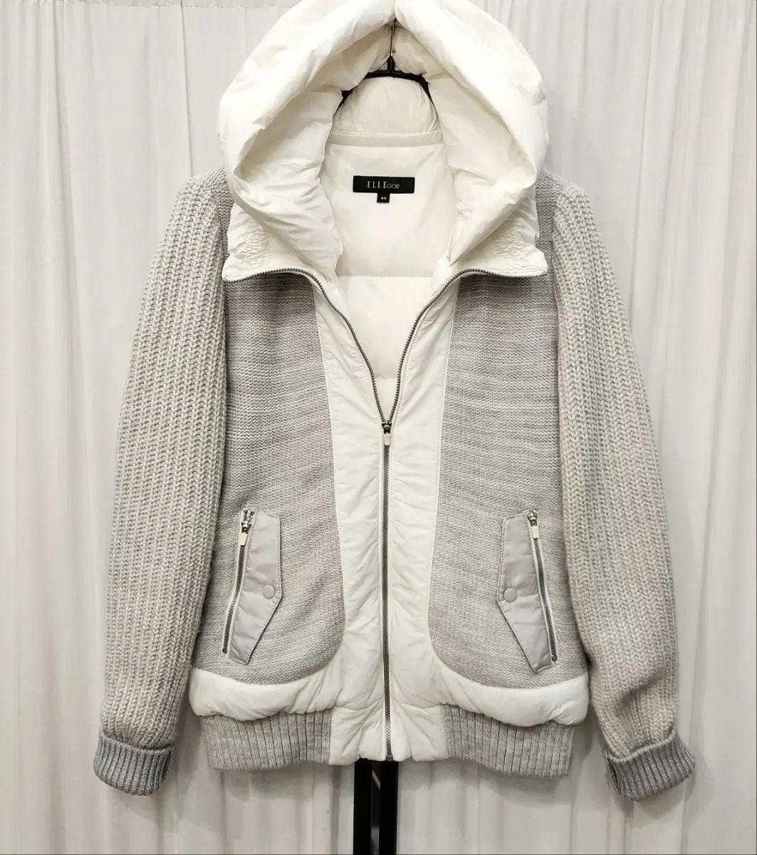 ELLE レディース ニットパッド ゴルフジャンパー 66