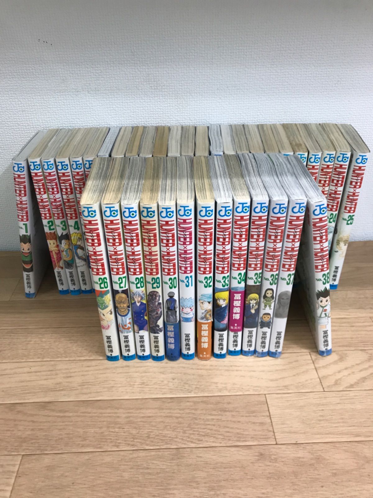 ハンターハンター HUNTER×HUNTER 1~38巻 全巻 巻あり HW29B