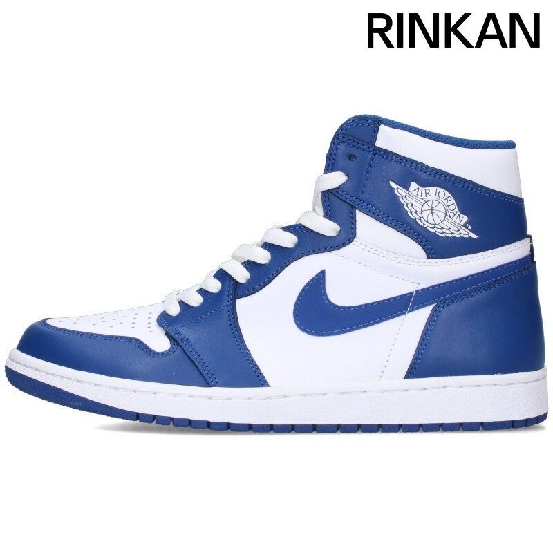 ナイキ  AIR JORDAN 1 RETRO HIGH OG STORM BLUE 555088-127 エア ジョーダン1レトロハイオージーストームブルースニーカー メンズ 28.5cm 【6/25～6/30 フォロワー限定クーポン配信】