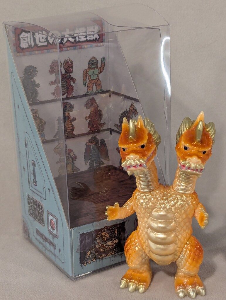 LESTANG NICOLAS 創世の大怪獣 KYODORA MINI 黄色成型 - メルカリ