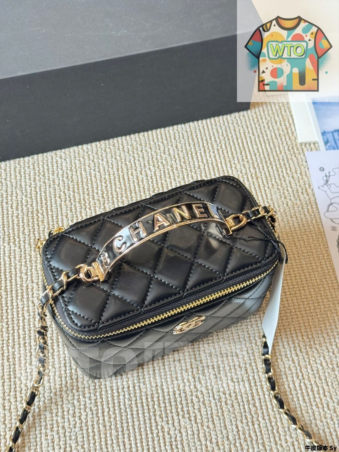 CHANEL ロゴ 入り ピンク ベルト ボックス付き 春 夏 ヴィンテージ fit=scale-down,w=1200