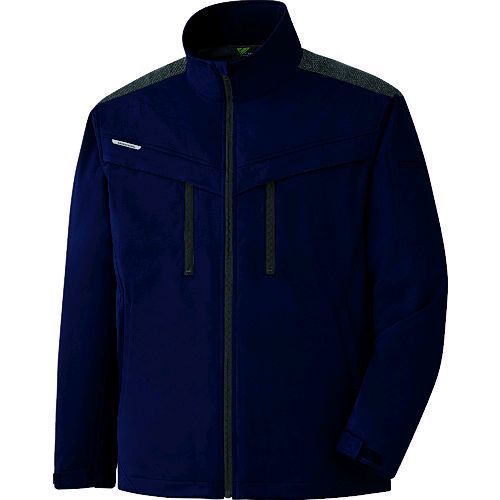 【新品・7営業日以内発送】ミドリ安全 VE2007-UE-L ＶＥＲＤＥＸＣＥＬ ストレッチ防寒ジャンパー ＶＥ２００７ 上 ネイビー Ｌ VE2007UEL MIDORI ANZEN【沖縄離島販売】