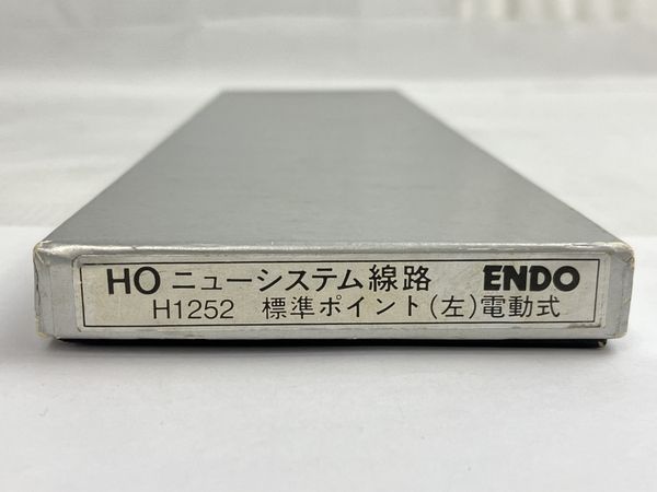 エンドウ H1252 標準ポイント 左 電動式 HO ニューシステム線路 ジャンク N8823253 - メルカリ