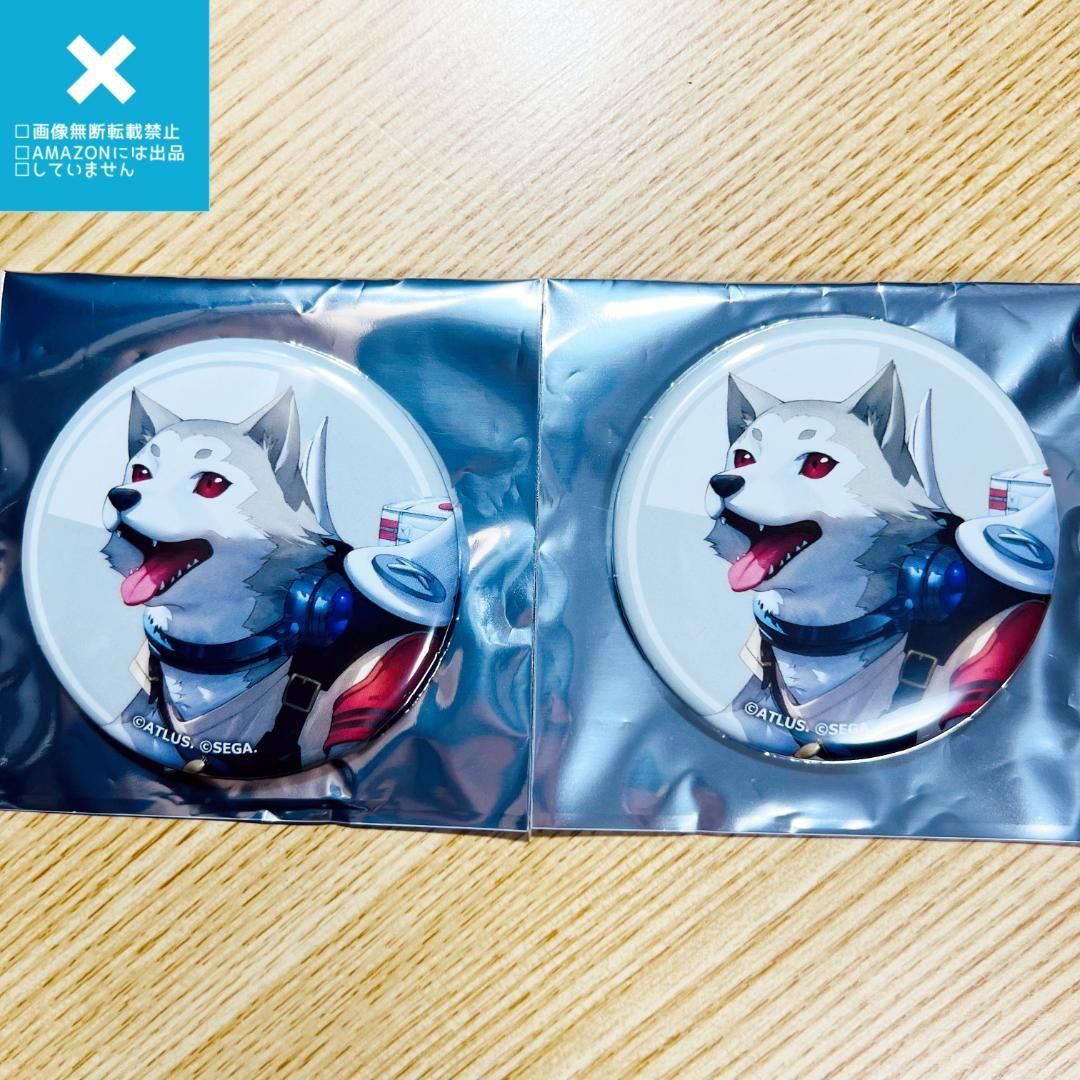 ペルソナ3 リロード トレーディング缶バッジ コロマル 2個セット