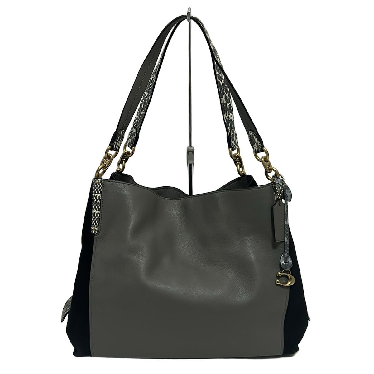 COACH ダークグレー バックパック COACH ダークグレー バッグ COACH ダークグレー バックパック