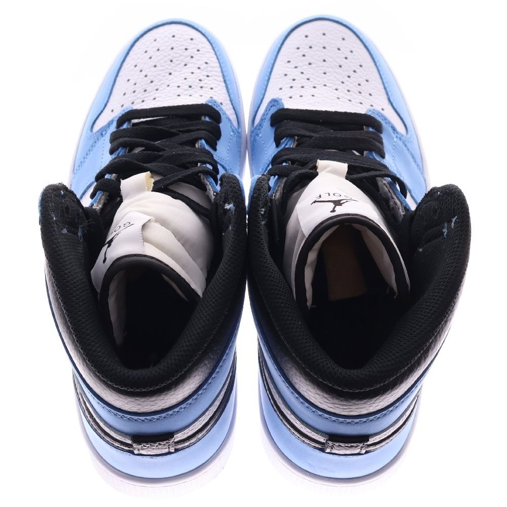 新品 ナイキ エアジョーダン1 ハイ ゴルフ ユニバーシティブルー 29.5 NIKE ナイキ AIR JORDAN 1 HIGH GOLF UNIVERSITY BLUE エア