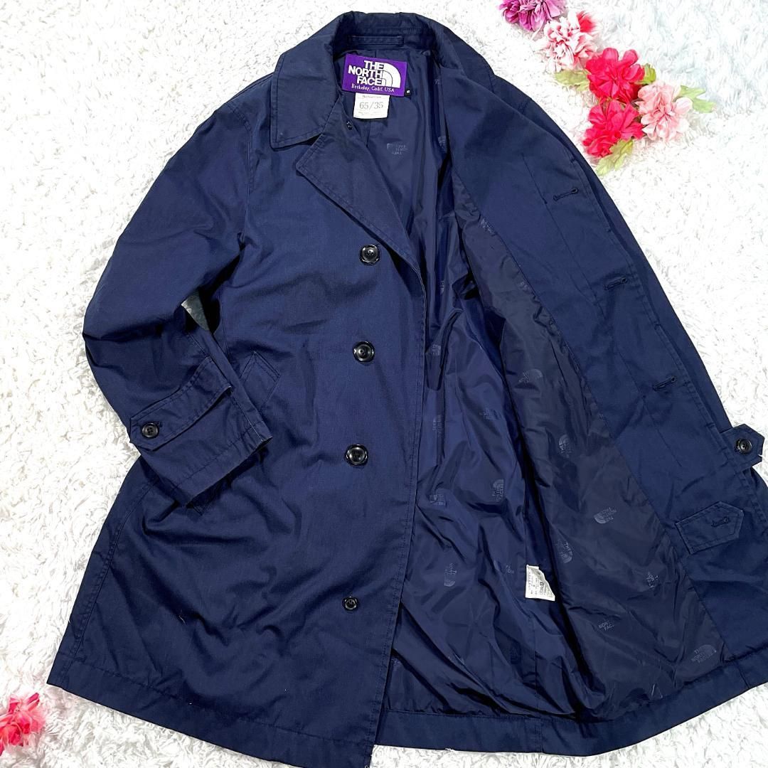 ✨良品✨ ノースフェイス ステンカラーコート ネイビー NP2714N S 紺 ✨良品✨ ノースフェイス ステンカラーコート ネイビー NP2714N S 紺