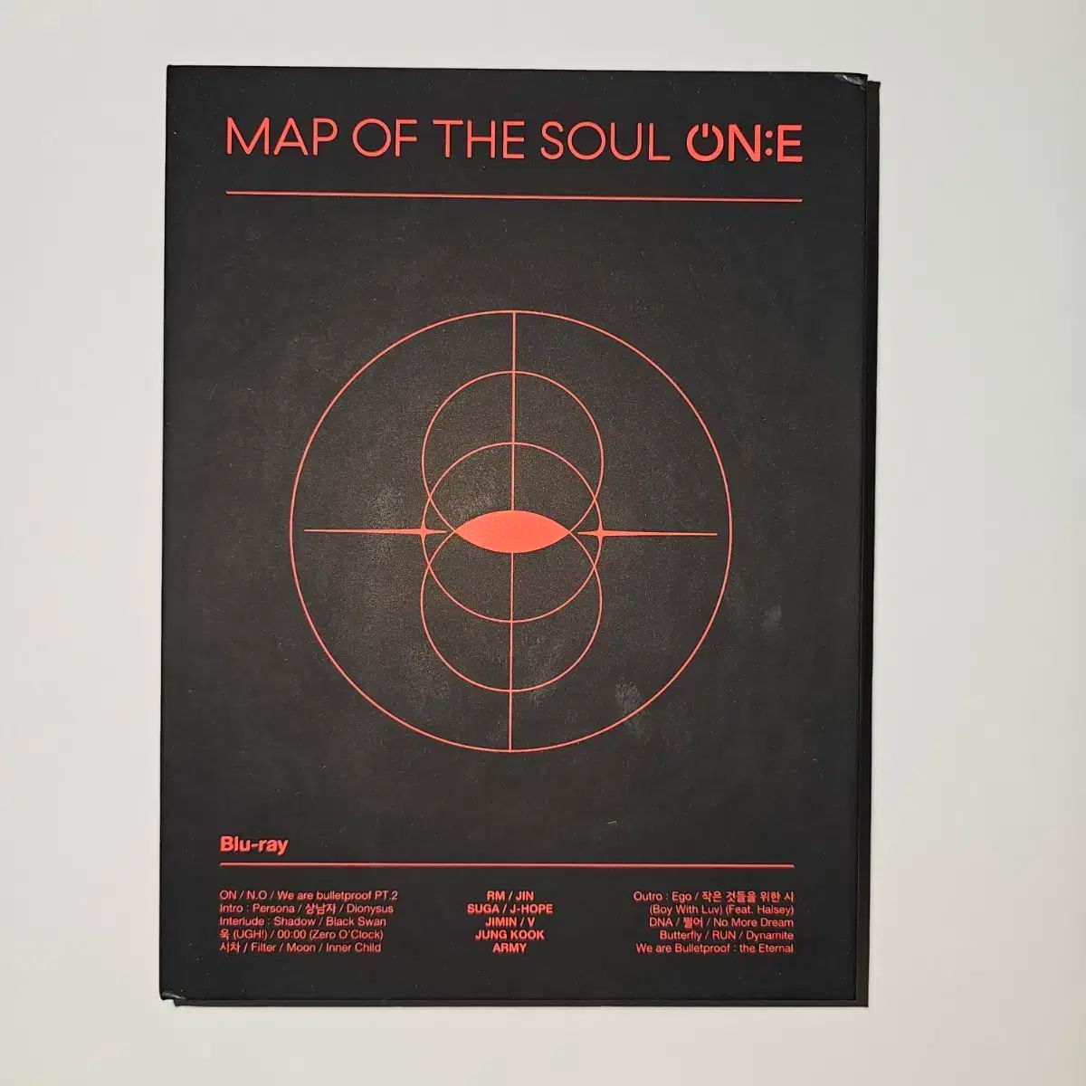 ⑥【Ｖテテ】BTS ON:E Blu-ray トレカ BTS MAP OF THE SOUL ONE Blu-ray トレカ テテ（ON:E Blu-ray