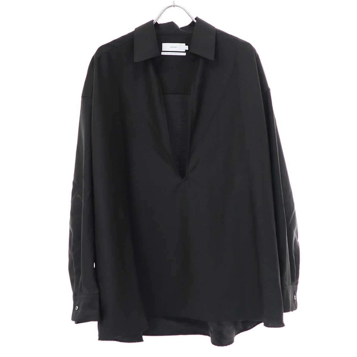 Graphpaper グラフペーパー 24SS Wool Cupro Skipper Shirt