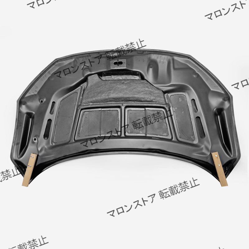 車用カーボンボンネット ブラック