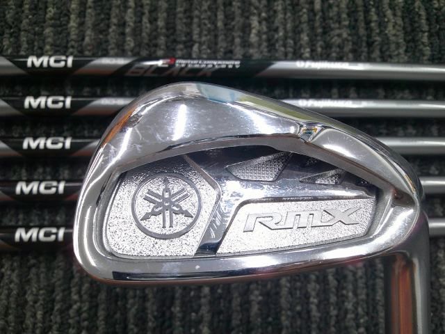 YAMAHA RMX120アイアン6本メーカーカスタムMCIブラック80S ヤマハRMX120アイアンセット6本YAMAHゴルフクラブ