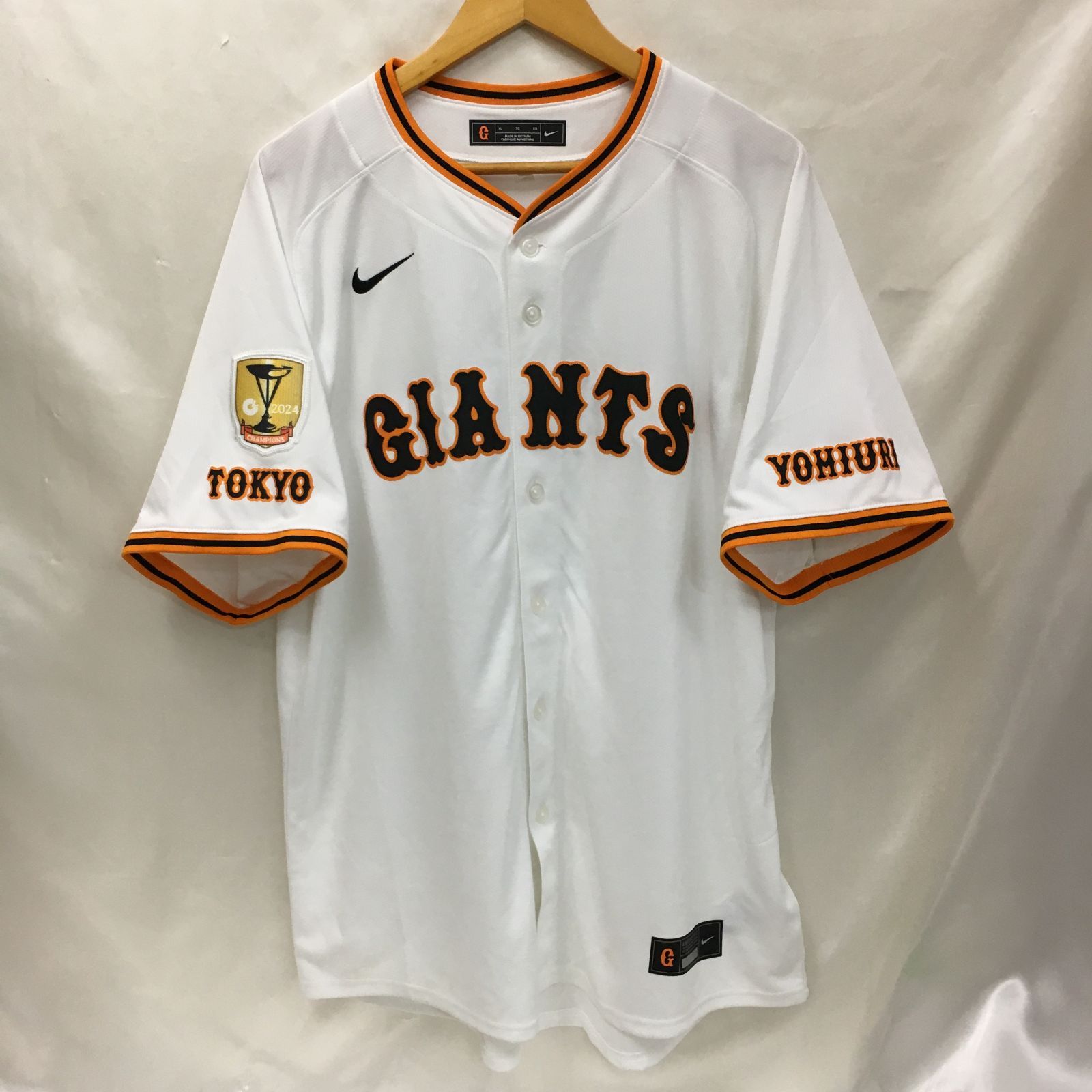 【タグ付き・未使用品】読売ジャイアンツ　長野久義 ユニフォーム Lサイズ 読売ジャイアンツ 長野久義 ビジターユニフォーム MDサイズ 読売