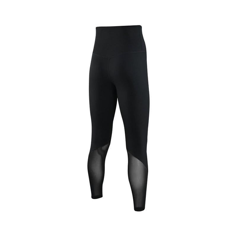 [ナイキ] ワン ハイウエスト 7/8 レギンス ボトムス タイツ スパッツ インナー サステナビリティ Dri-FIT DV9021-010 ブラック スポーツウェア ジム 筋トレ フィットネス トレーニング ヨガ リ [010：ブラック/ホワイト] [L]