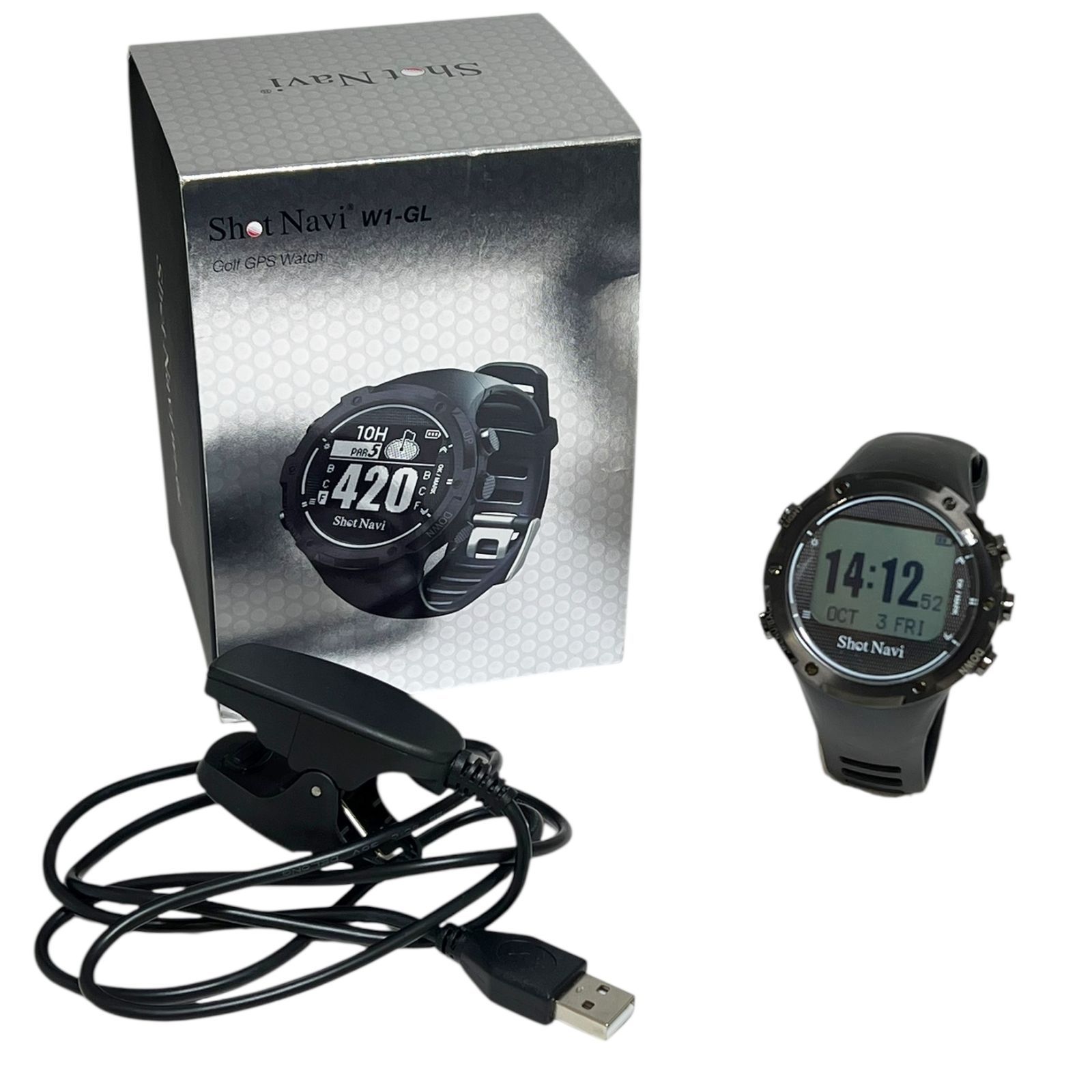 Shot Navi ショットナビ W1-GL箱無し Shot Navi W1-GL GPSナビ