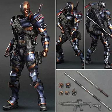 中古】フィギュア PLAY ARTS改 デスストローク 「バットマン アーカム