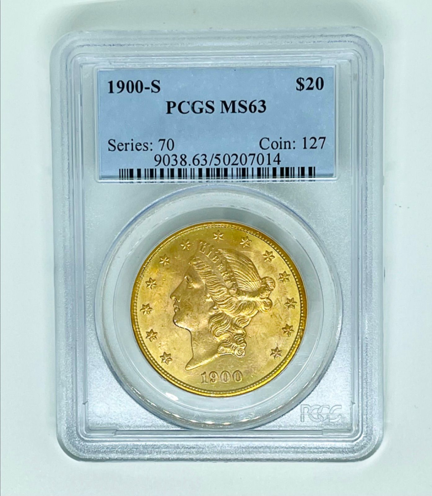 価格高騰】1900年 ゴールドリバティヘッド PCGS MS63 コイン 金貨 
