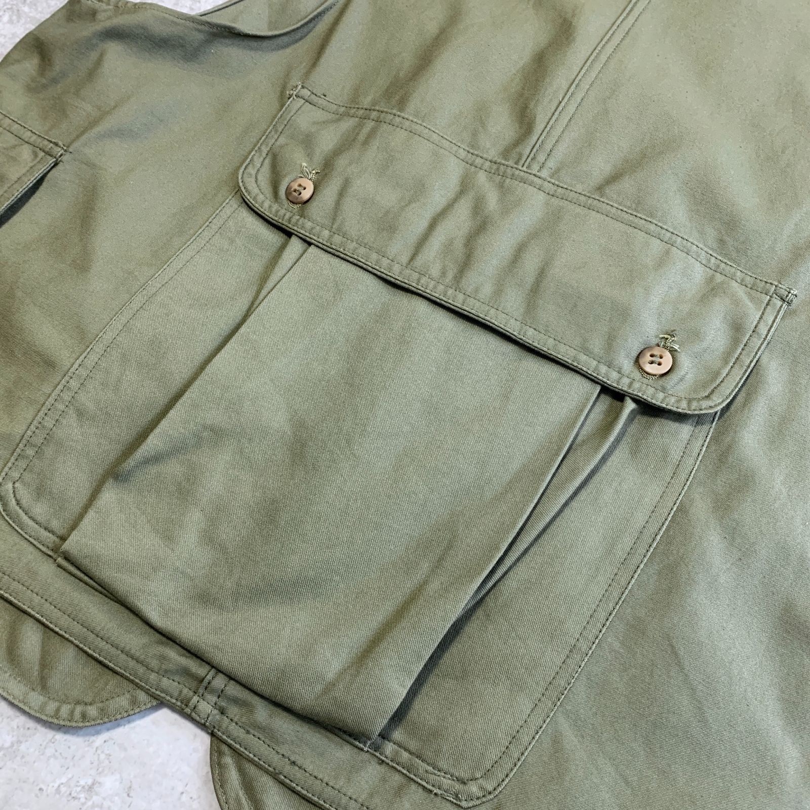 50s L.L.Bean Half Moon Hunting Vest エルエルビーン ハーフムーン