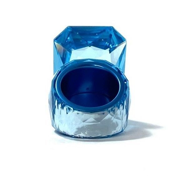 SWAROVSKI】Lucent/ルーセント リング オクタゴンカット ブルー サイズ 