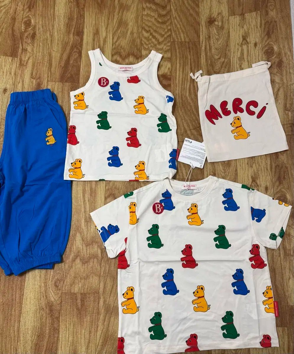 BEBE DE PINO ベベデピノ オールオーバーベア 4種セット 120