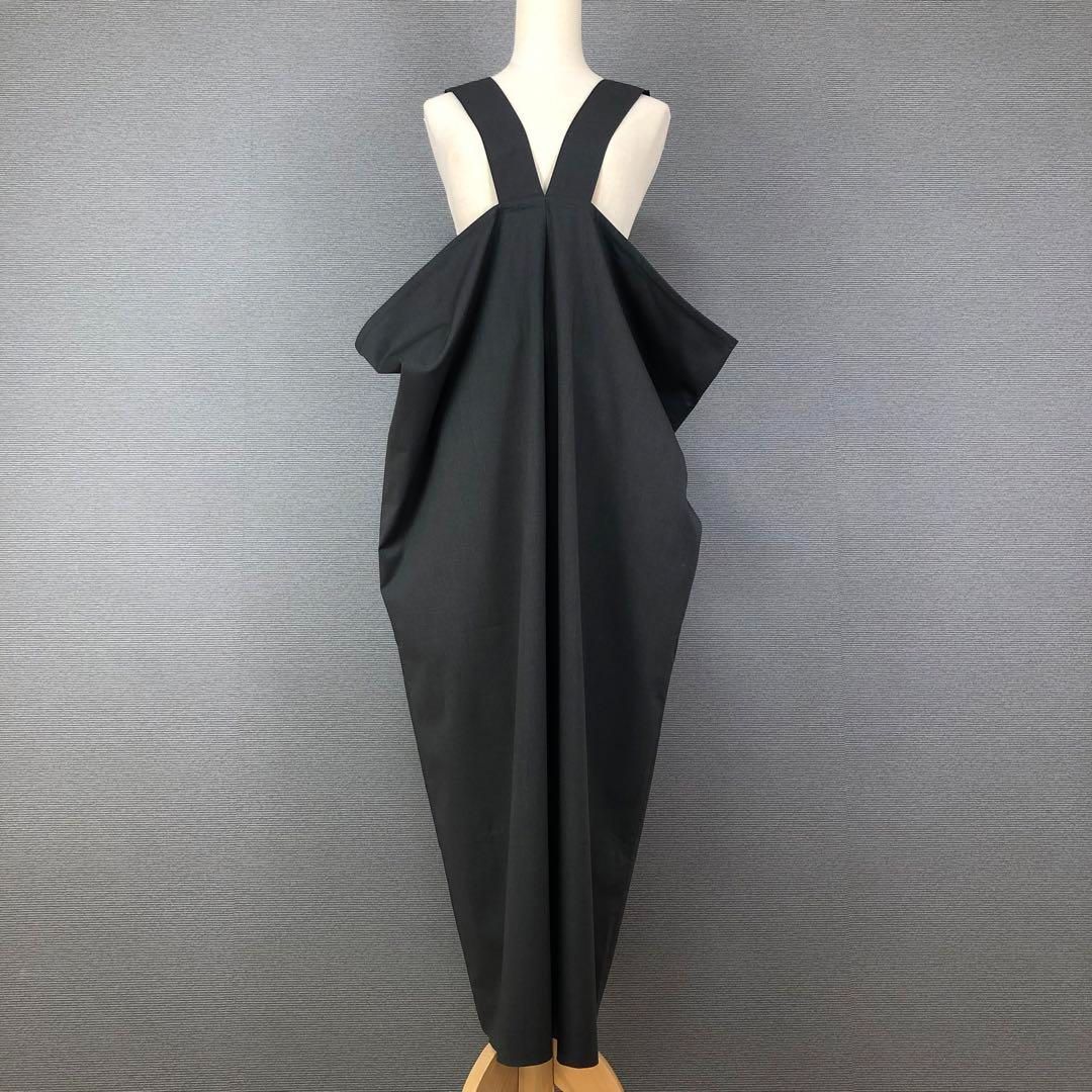 RIM.ARK Drape jumper SK ドレープジャンパースカート 36 チャコールグレー リムアーク