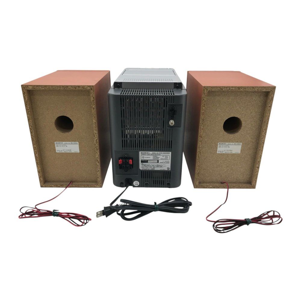 SONY ソニー CMT-M35WM（S）シルバー マイクロハイファイ