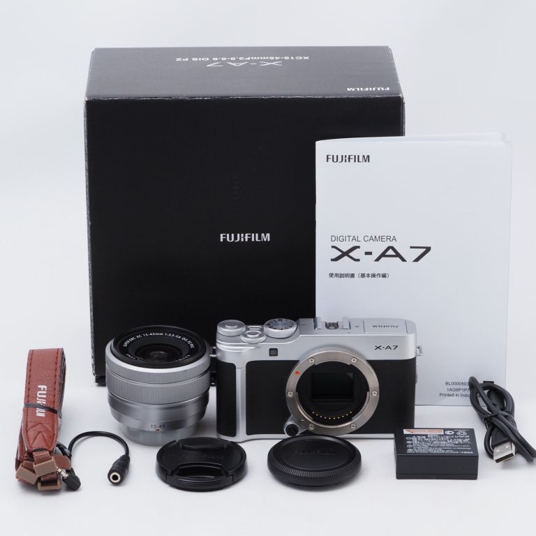 公式サイト公式サイトFUJIFILM ミラーレス一眼カメラ X-A7レンズキット