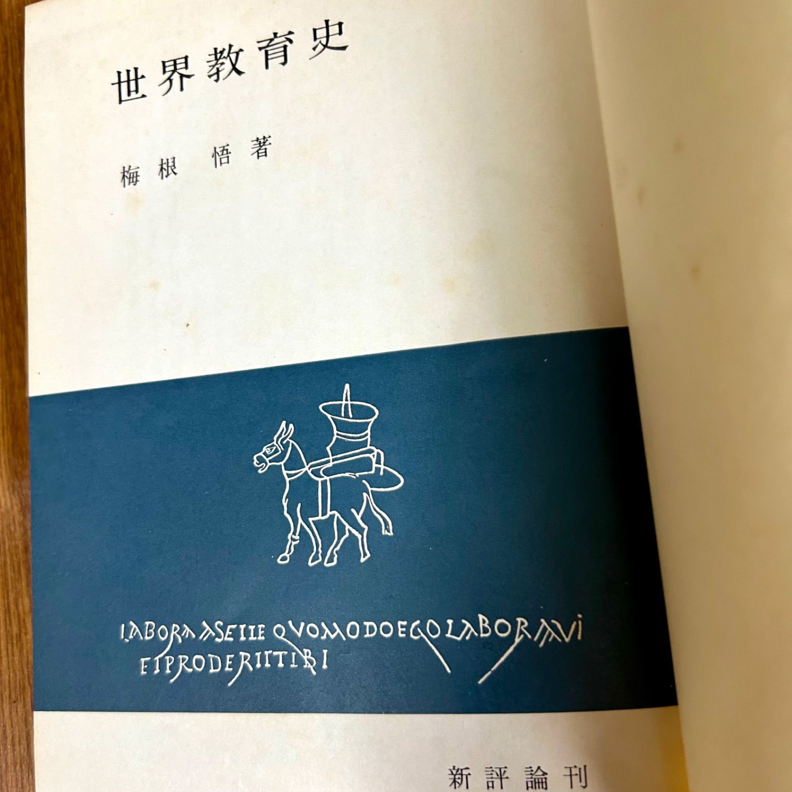 世界教育史大系 世界教育史(梅根悟 著) / 光国家書店 / 古本、中古本、古書籍の