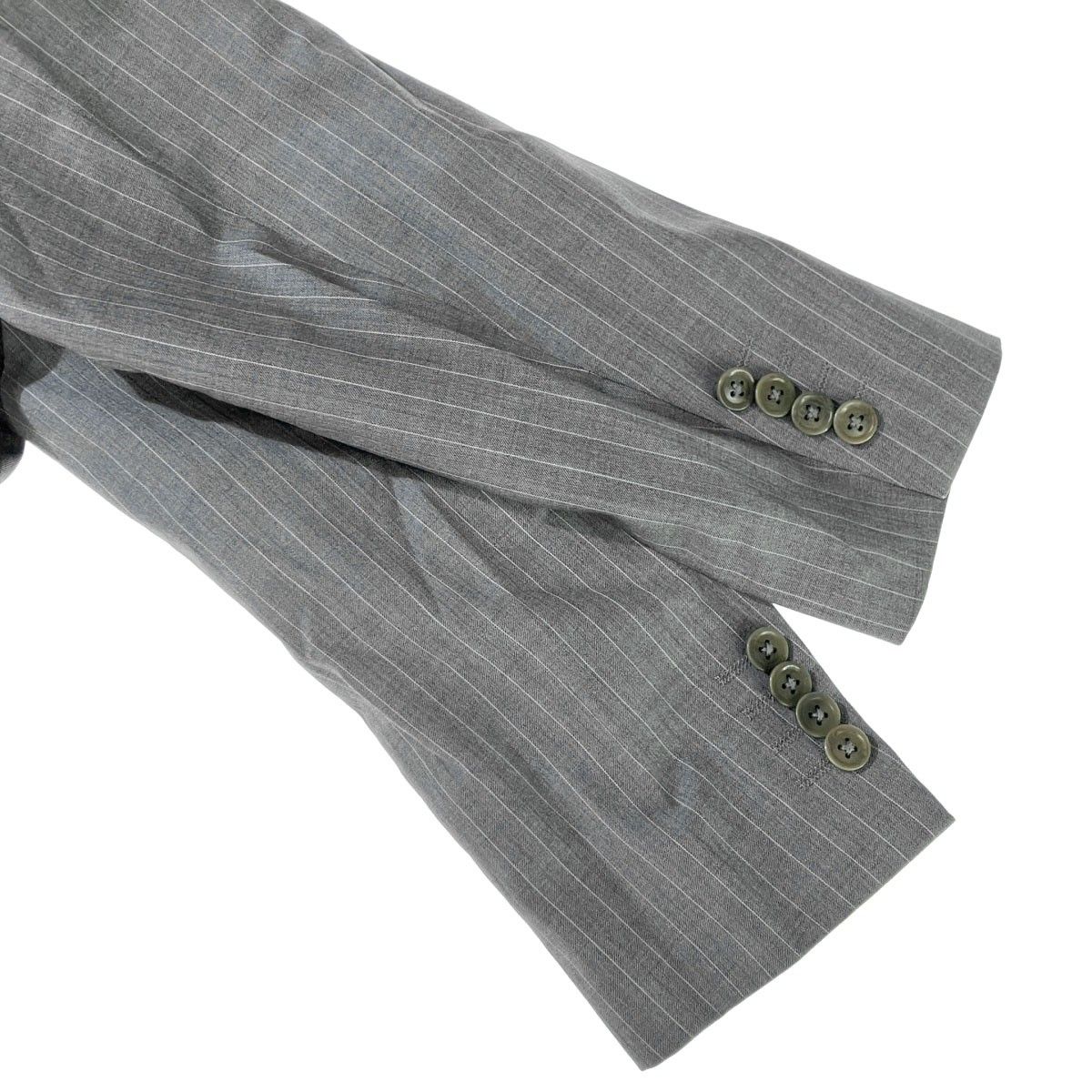 アルマーニコレツォーニ　ラメ入り　銀　シルバー　グレー　ニットジャケット　38 ARMANI COLLEZIONI - 美品 アルマーニ コレッツォーニ ARMANI