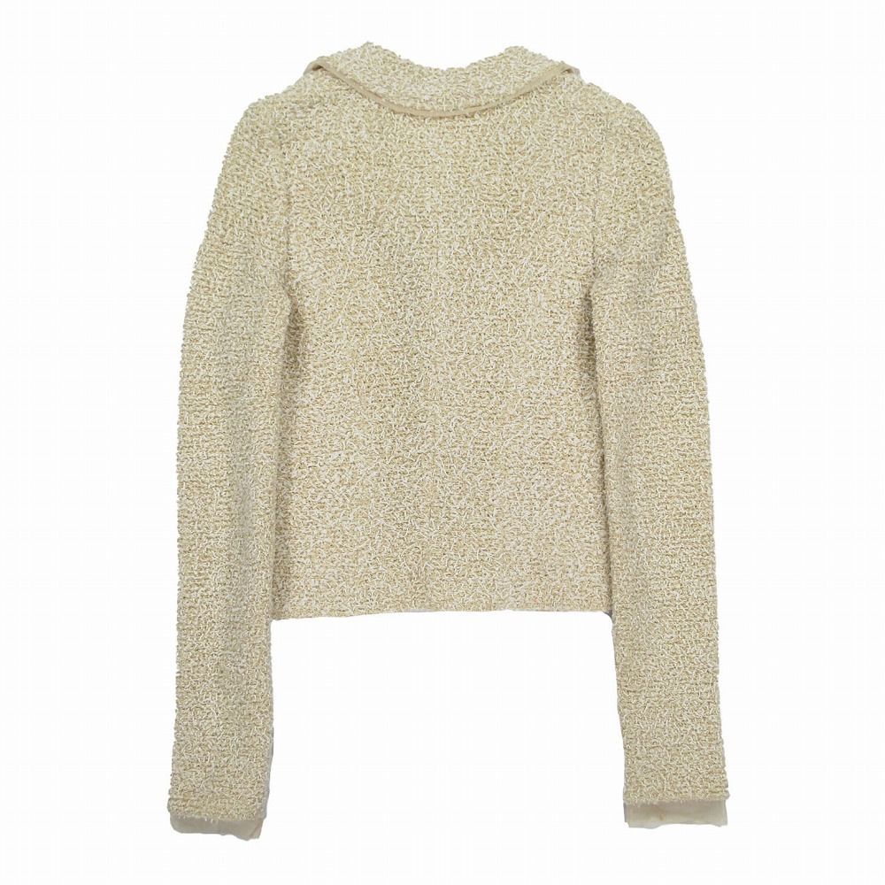 【美品】FOXEY フォクシー　ジャケット　ダブル　ヌートリア　ミックスツイード 美品】FOXEY フォクシージャケットダブルヌートリアミックス