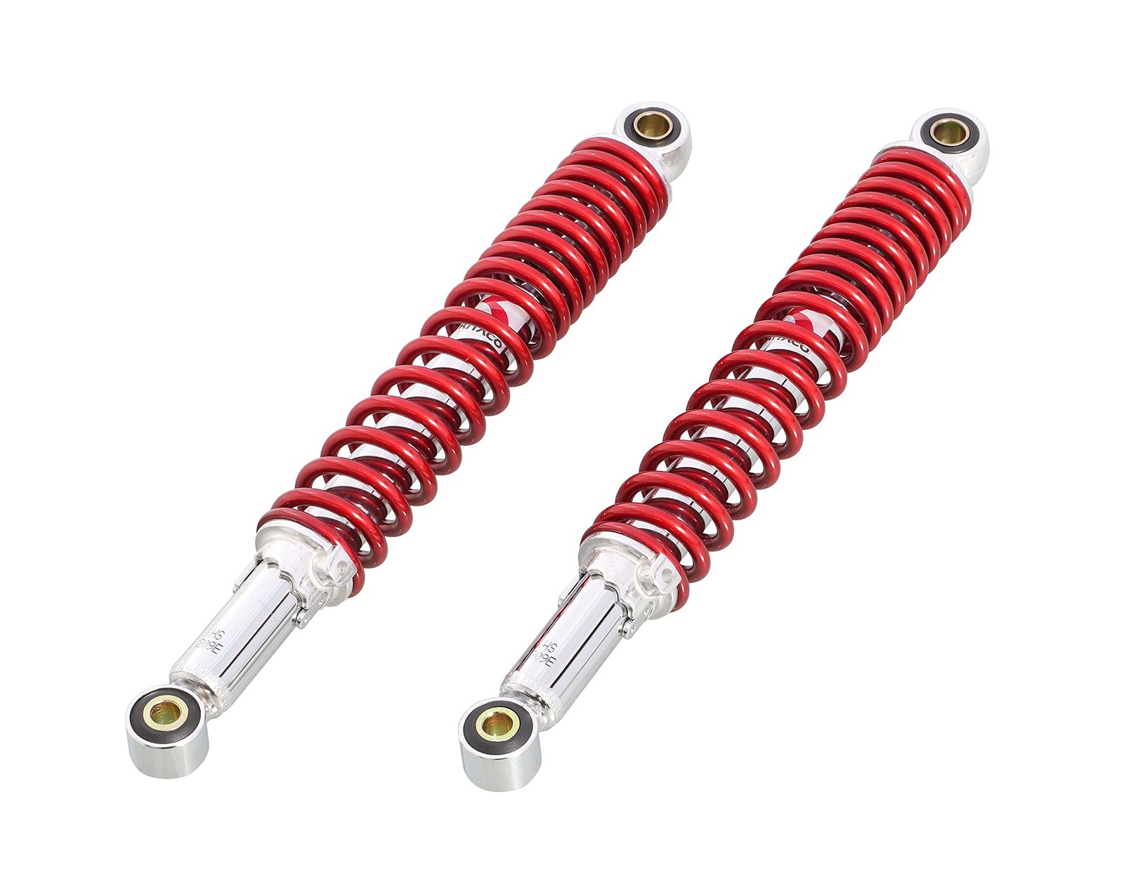 キタコ KITACO リアショックアブソーバー 2本入り 330mm 5段階 オイルダンパー メタリックレッド リトルカブ|スーパーカブ|70|90|110 520-1087120