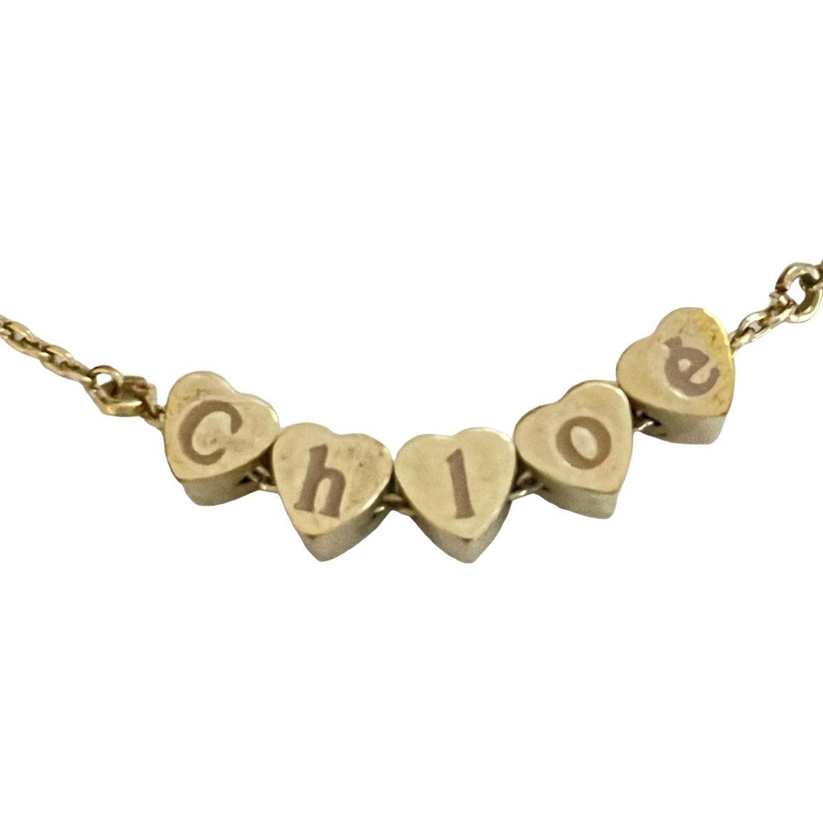 Chloé ハートチャームブレスレット Chloe(クロエ) ブレスレット美品 - ゴールド ハート - メルカリ