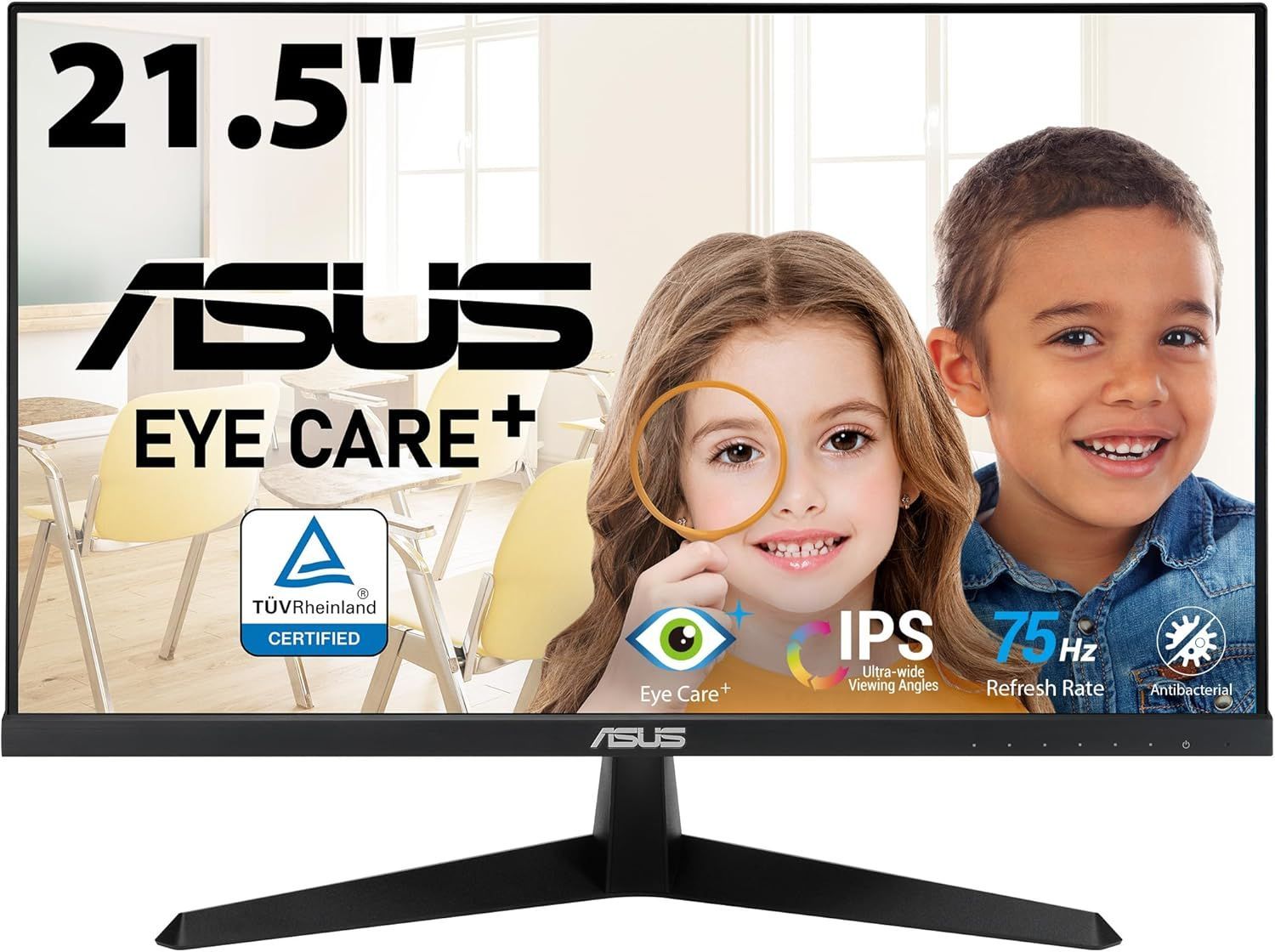 【極美品】ASUS モニター Eye Care モニター VY229HE 21.5型 フルHD AT 0917ML012 0120240917100032