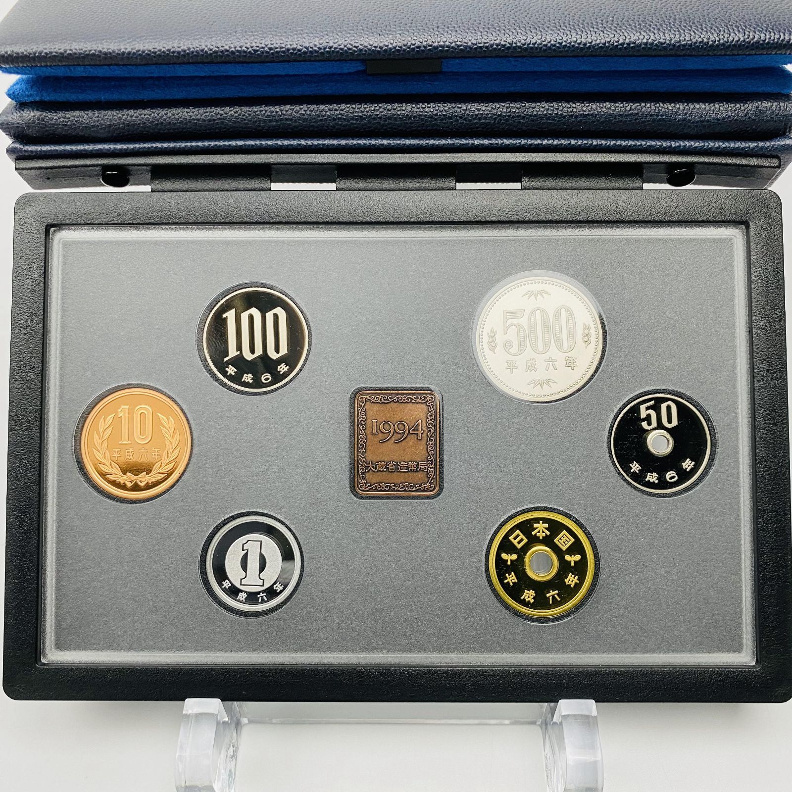 480円 プルーフ貨幣セット 1994年 平成6年 額面666円 年銘板有 全揃い 通常プルーフ 記念硬貨 記念貨幣 貨幣組合 日本円 限定貨幣 コレクション  コイン Proof Set 鏡面加工 希少品 造幣局 記念日 特年 金運 通貨 文化 自由研究 P1994