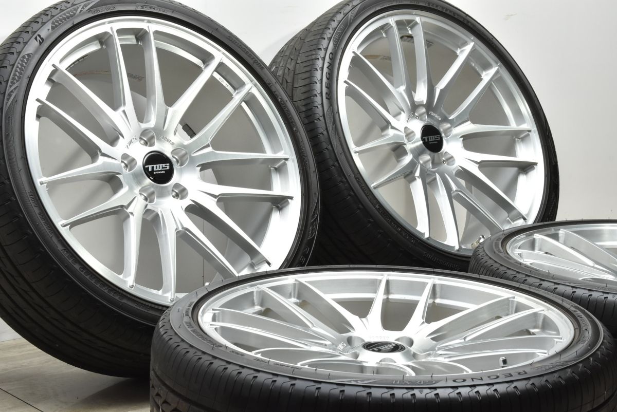 鍛造 美品】TWS EXspur EX-fL 20in 8.5J +25 PCD114.3 ブリヂストン 