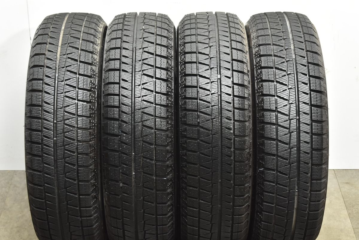 【良好品】VATRRA 14in 4.5J +45 PCD100 ブリヂストン アイスパートナー2 155/65R14 ピクシス N-BOX デイズ モコ サクラ ワゴンR タント