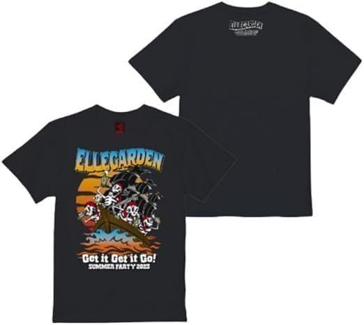 ELLEGARDEN エルレガーデン エルレ Get it Get it Go! SUMMER PARTY 2025 Tシャツ BLACK M