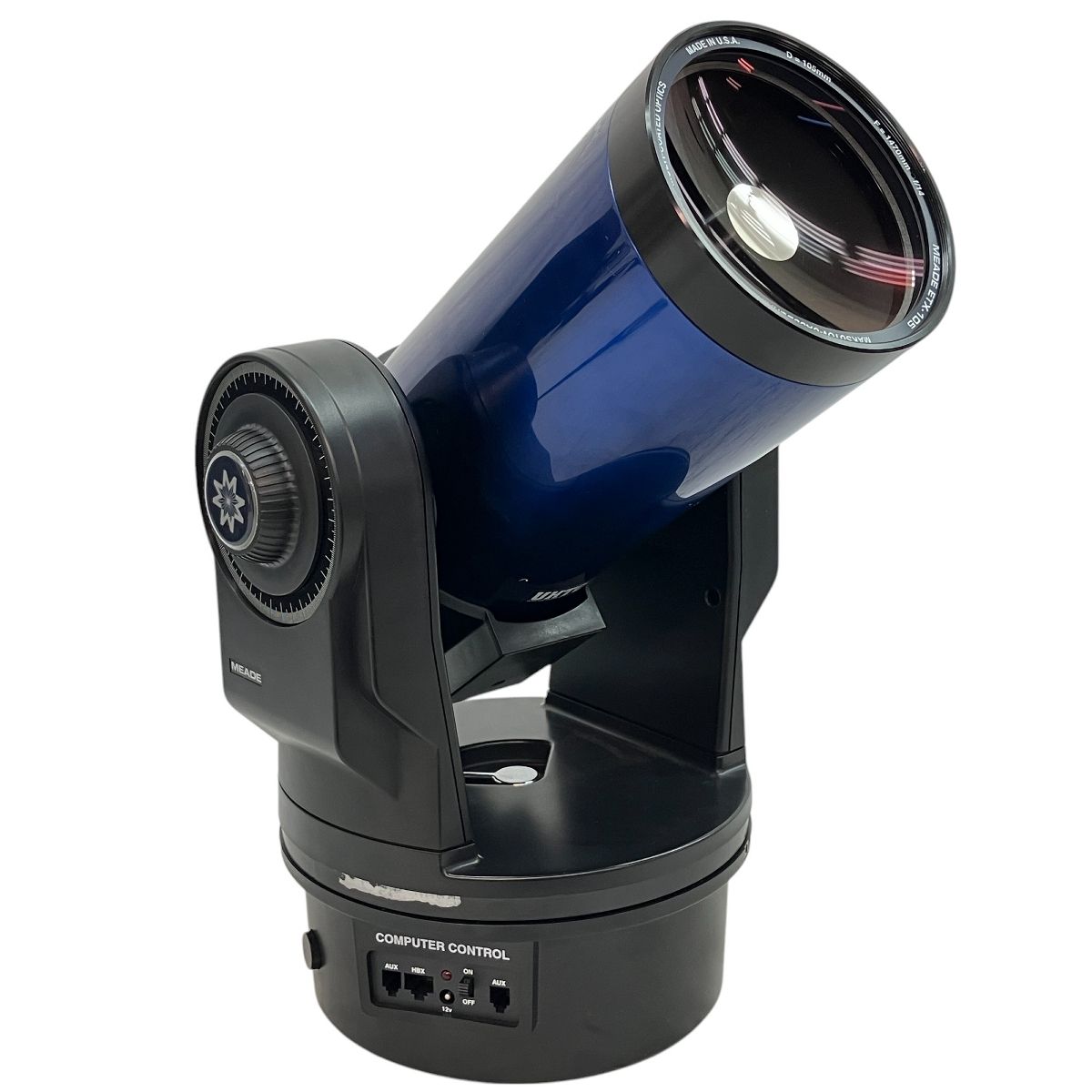 MEADE ミード D 105mm F 1470mm F|14 天体望遠鏡 ETX-105EC 三脚 ケース セット ジャンク C9950611