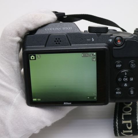  COOLPIX B 500 ブラック コンデジ Nikon 本体 09000 コンパクトデジタルカメラ デジタルカメラ