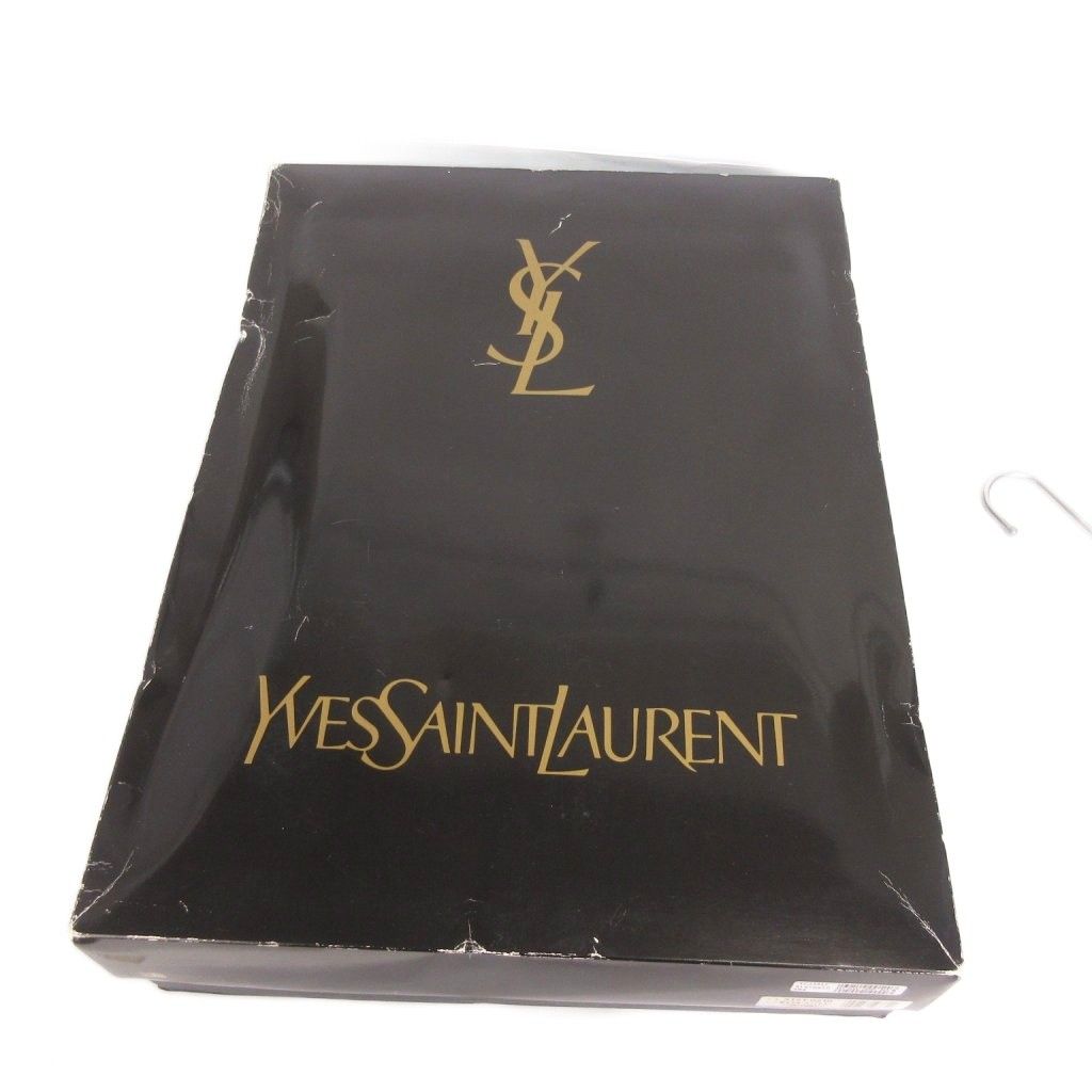 未使用】 イヴサンローラン カシミヤ入 ウール毛布 アーガイル柄
