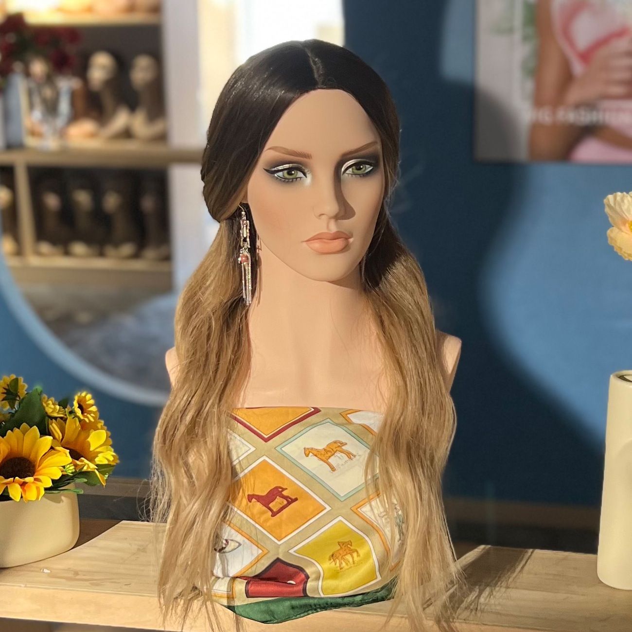 頭と上半身外せる