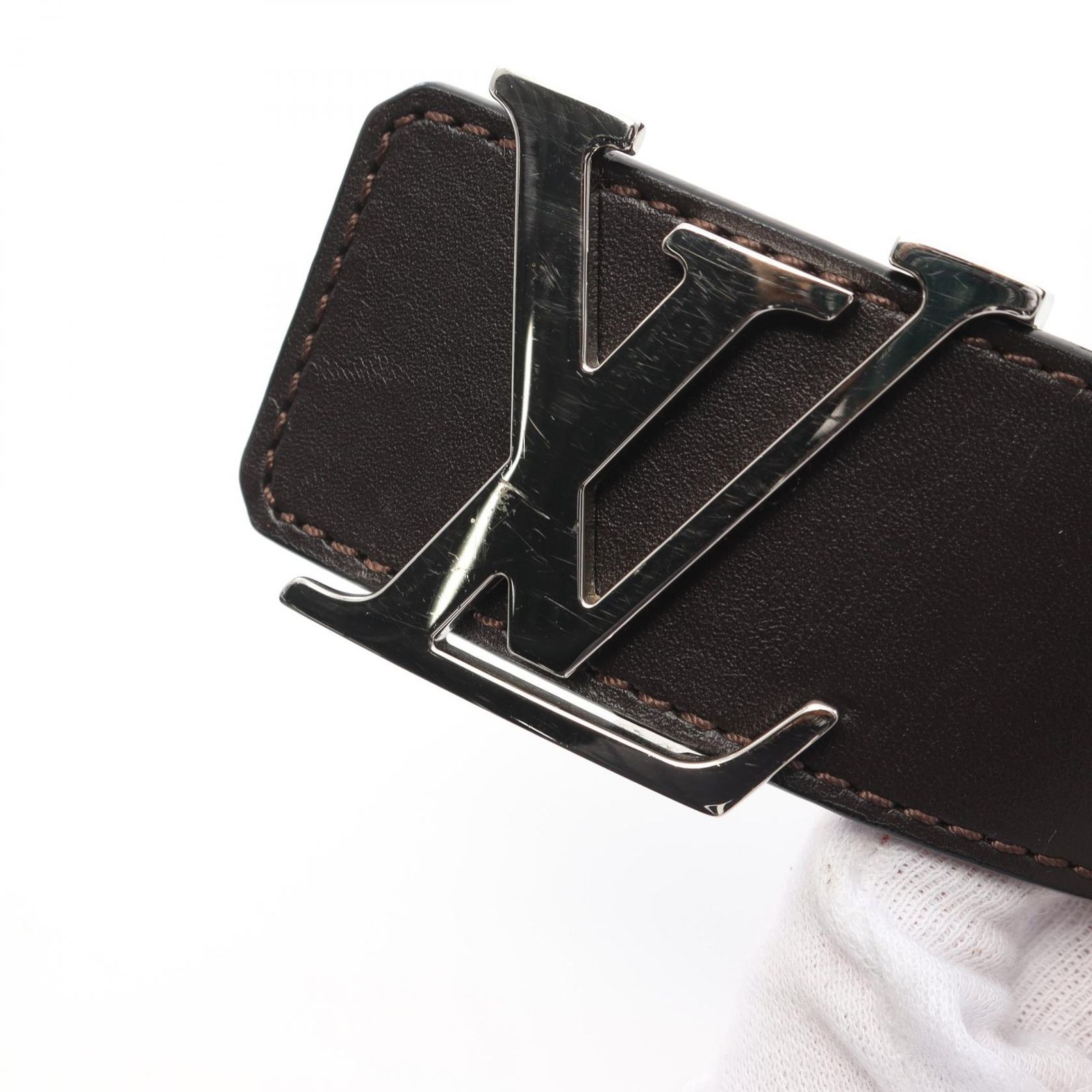 ルイ・ヴィトン LOUIS VUITTON ベルト サンチュール LVイニシャル