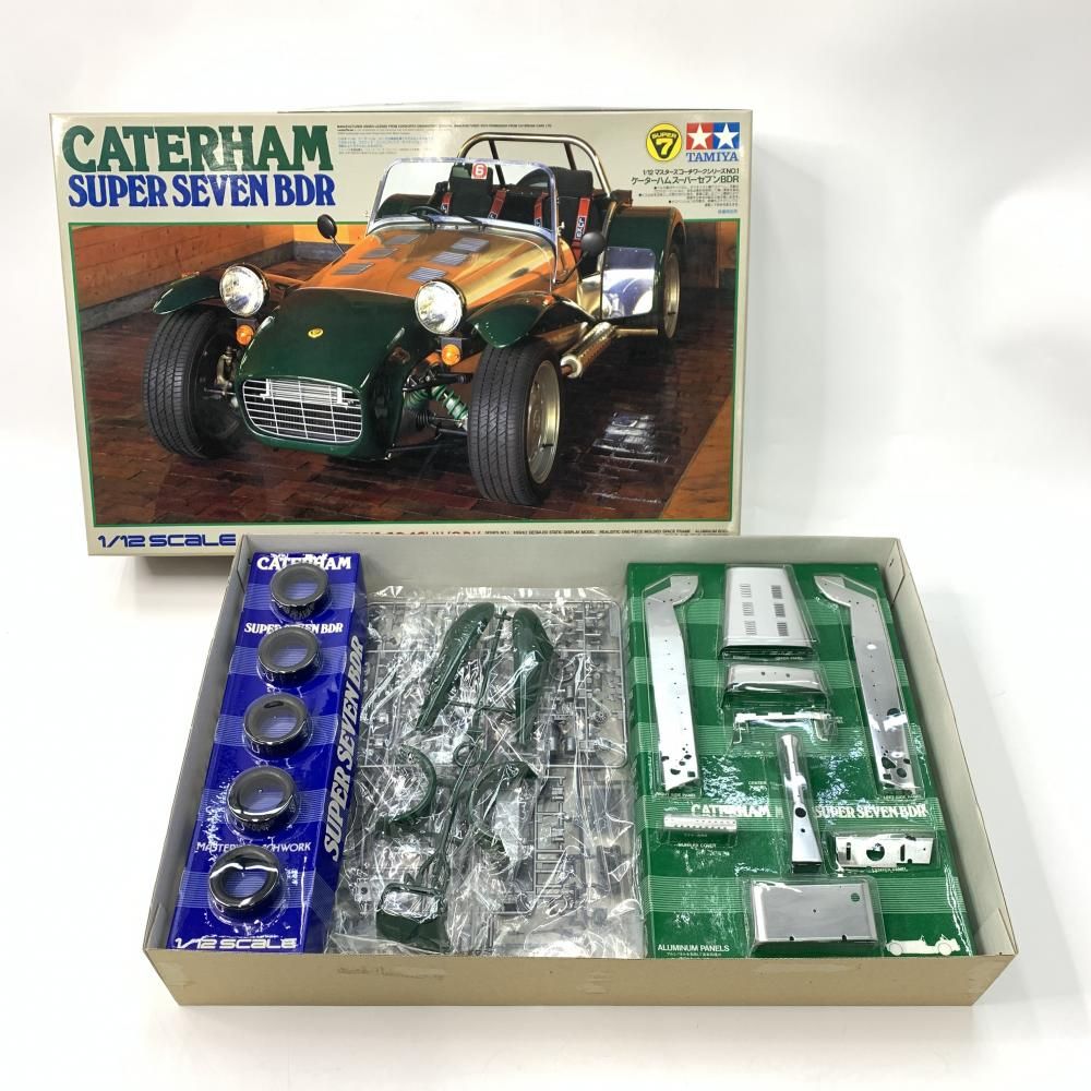 中古】ｿﾉﾀﾌﾟS）箱傷み)タミヤ 1/12 ケーターハム スーパーセブン BDR 「マスターズコーチワークシリーズ No.1」[10] - メルカリ