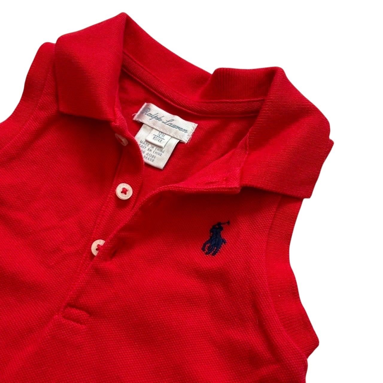 Ralph Lauren ラルフローレン カーディガン ワンピース2枚セット 白 青 