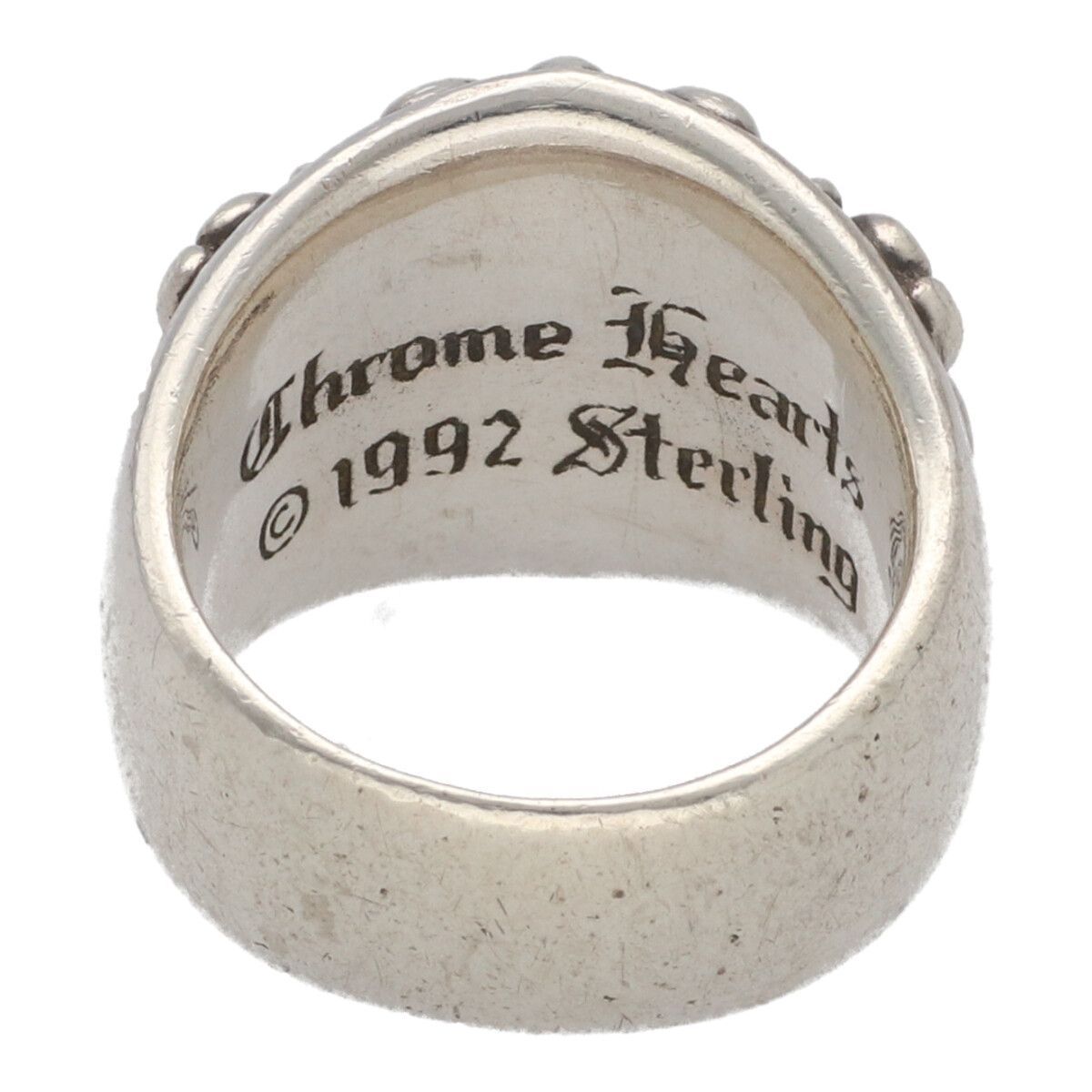 中古】 CHROME HEARTS クロムハーツ キーパー リング 19号 SV925 
